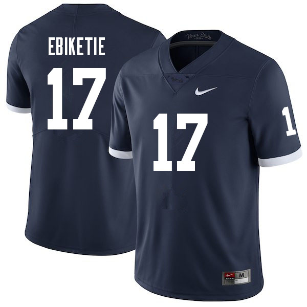 NCAA Nike Men's Penn State Nittany Lions Arnold Ebiketie #17 College Football Authentic Navy Stitched Jersey ZNA4398TK